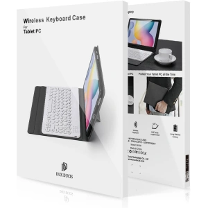 Wholesale Dux Ducis Touchpad Keyboard Case Bluetooth Samsung Galaxy Tab S8/Tab S7 black - DDS631 - {ean13} - Hurt