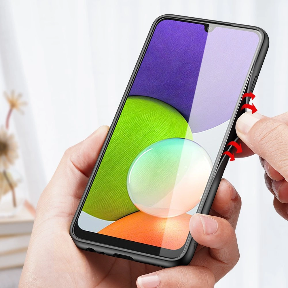 Hurtownia GSM - Dux Ducis Fino tok Samsung Galaxy A22 4G fekete - DDS633 - {ean13} - Hurt