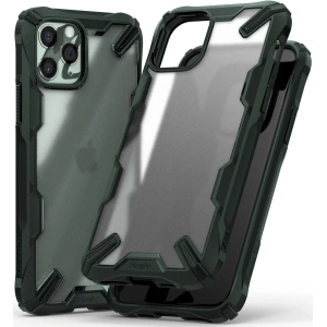 Etui Ringke Fusion-X Apple iPhone 11 Pro Matte Dark Green (wersja matowa)