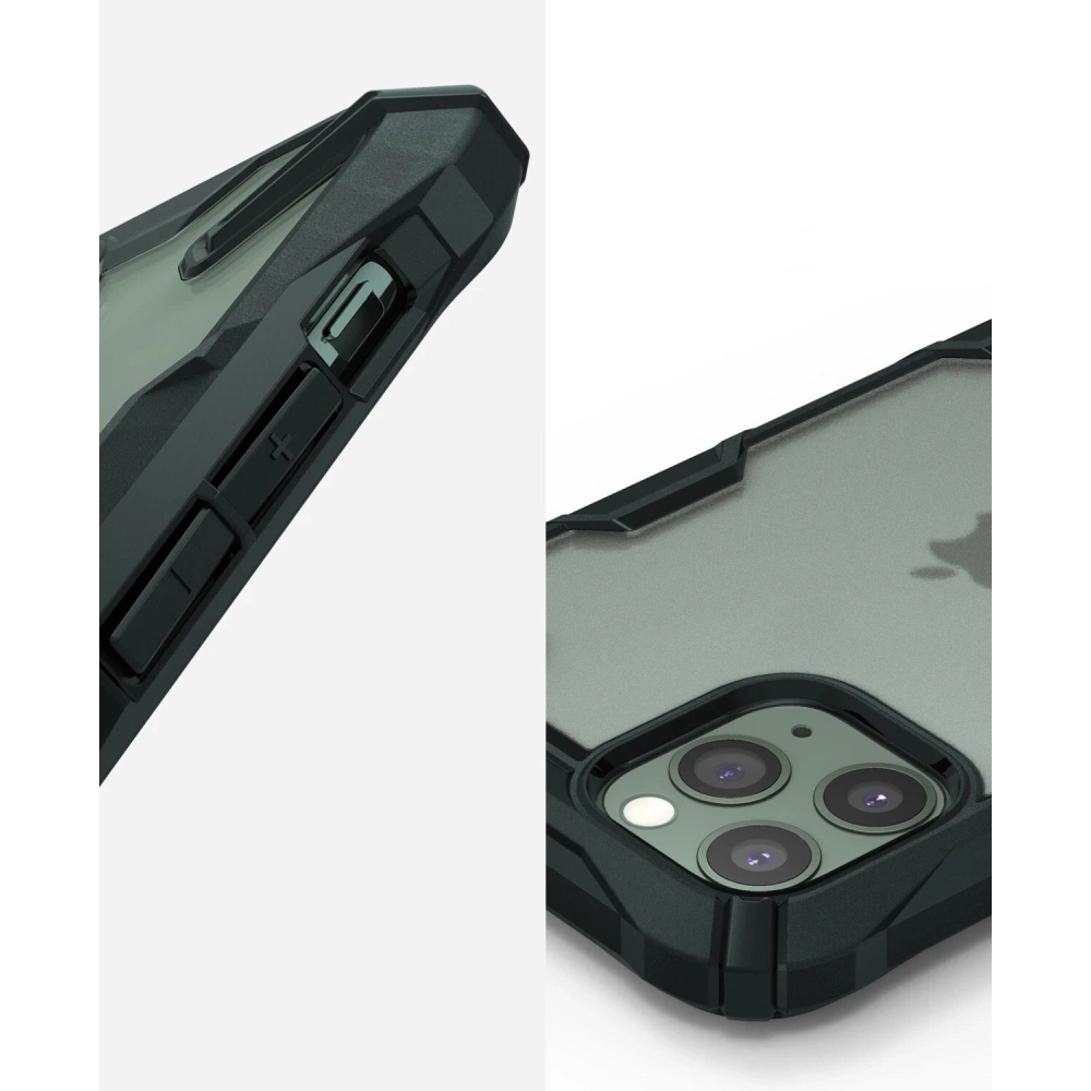 Hurtownia GSM - Etui Ringke Fusion-X Apple iPhone 11 Pro Matná tmavě zelená (matná verze) - RGK1043MGRN - {ean13} - Hurt