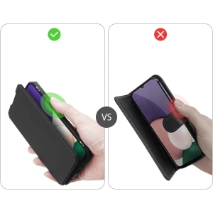 Etui Dux Ducis Skin X Samsung Galaxy A22 5G czarny