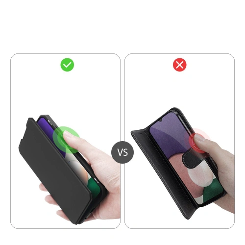 Etui Dux Ducis Skin X Samsung Galaxy A22 5G czarny