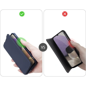 Etui Dux Ducis Skin X Samsung Galaxy A22 5G niebieski