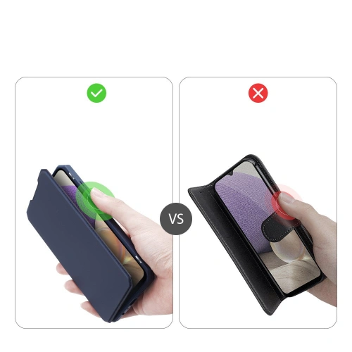 Etui Dux Ducis Skin X Samsung Galaxy A22 5G niebieski