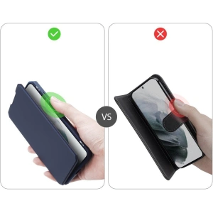 Etui Dux Ducis Skin X Samsung Galaxy S21 FE niebieski