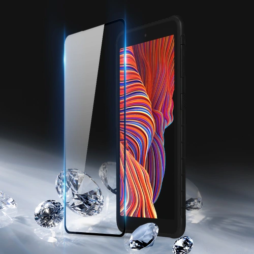 Szkło hartowane Dux Ducis 10D Tempered Glass Samsung Galaxy XCover Pro czarny (case friendly)