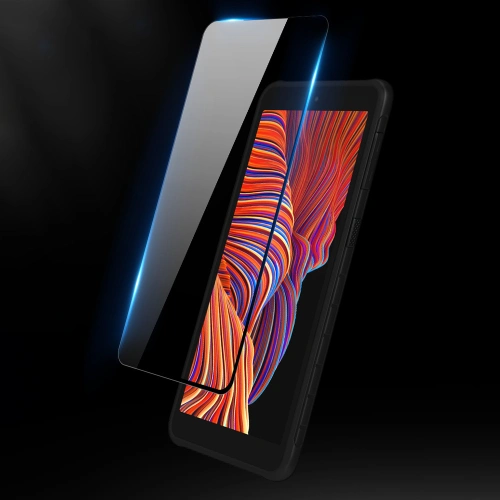 Szkło hartowane Dux Ducis 10D Tempered Glass Samsung Galaxy XCover Pro czarny (case friendly)