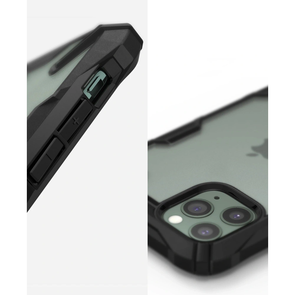 Hurtownia GSM - Etui Ringke Fusion-X Apple iPhone 11 Pro Max Matná Černá (matná verze) - RGK1044MBLK - {ean13} - Hurt