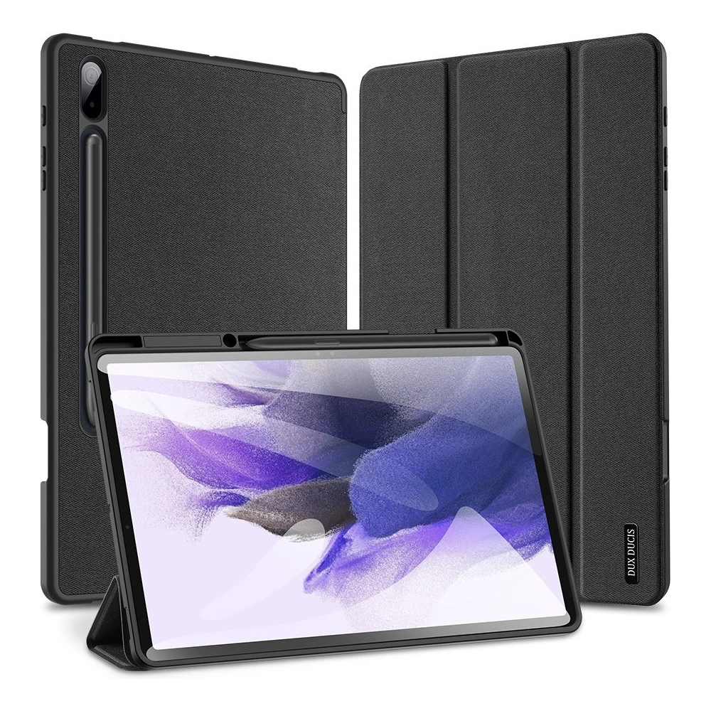 Hurtownia GSM - Etui Dux Ducis Domo Samsung Galaxy Tab S8+ Plus/Tab S7+ Plus/Tab S7 FE černé - DDS650 - {ean13} - Hurt