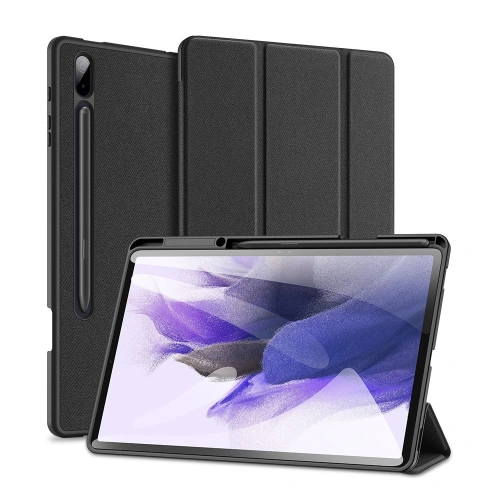 Etui Dux Ducis Domo Samsung Galaxy Tab S8+ Plus/Tab S7+ Plus/Tab S7 FE czarny