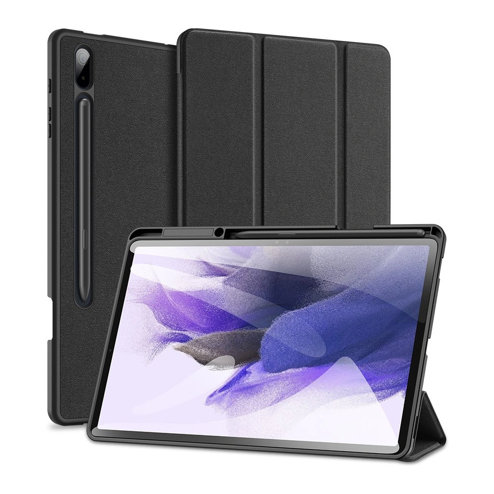 Hurtownia GSM - Etui Dux Ducis Domo Samsung Galaxy Tab S8+ Plus/Tab S7+ Plus/Tab S7 FE černé - DDS650 - {ean13} - Hurt