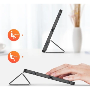 Hurtownia GSM - Dux Ducis Domo tok Samsung Galaxy Tab S8+ Plus/Tab S7+ Plus/Tab S7 FE fekete - DDS650 - {ean13} - Hurt