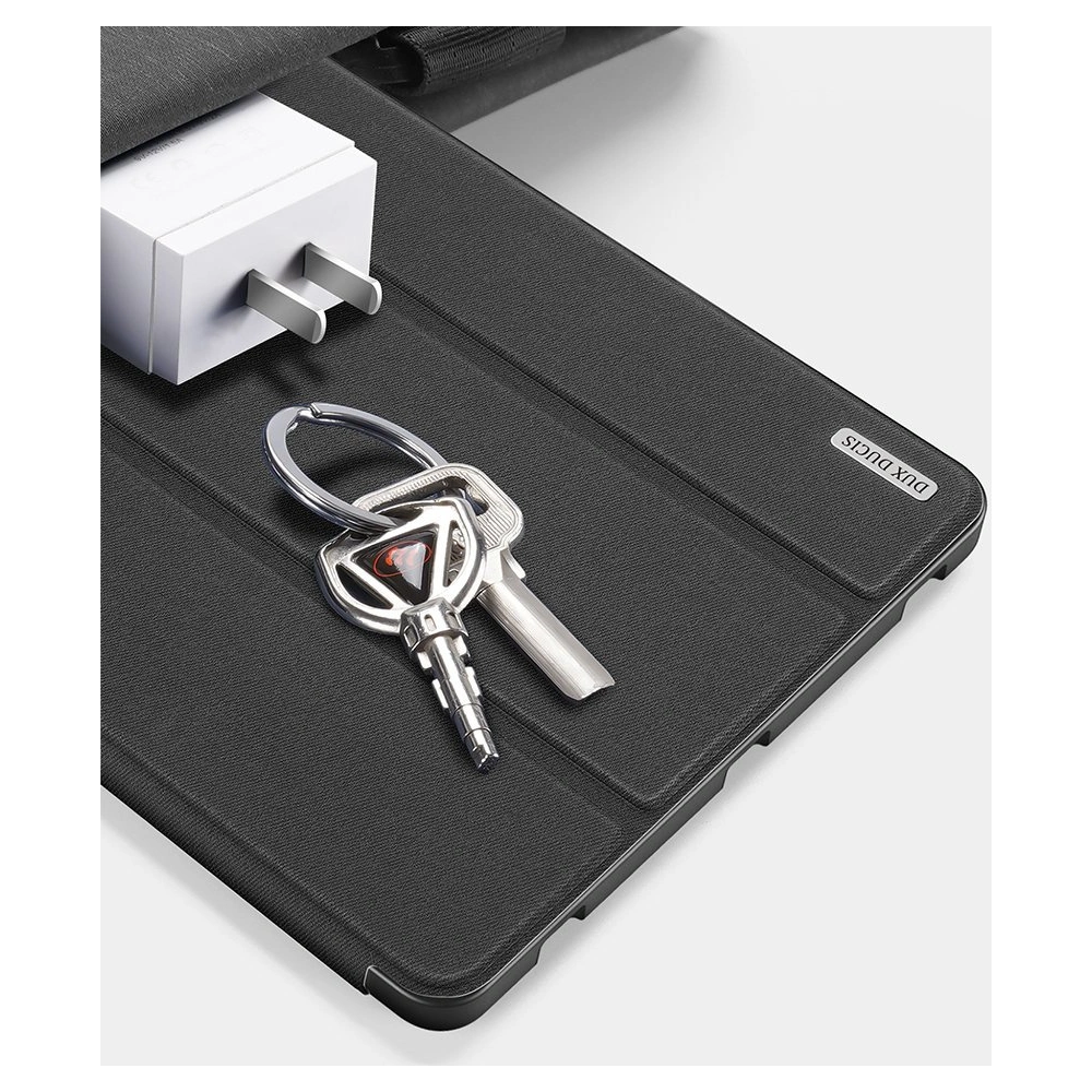 Hurtownia GSM - Etui Dux Ducis Domo Samsung Galaxy Tab S8+ Plus/Tab S7+ Plus/Tab S7 FE negru - DDS650 - {ean13} - Hurt