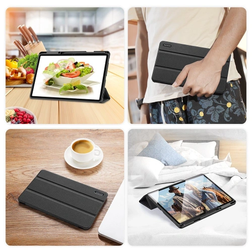 Etui Dux Ducis Domo Samsung Galaxy Tab S8+ Plus/Tab S7+ Plus/Tab S7 FE czarny