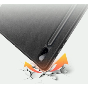 Hurtownia GSM - Dux Ducis Domo tok Samsung Galaxy Tab S8+ Plus/Tab S7+ Plus/Tab S7 FE fekete - DDS650 - {ean13} - Hurt