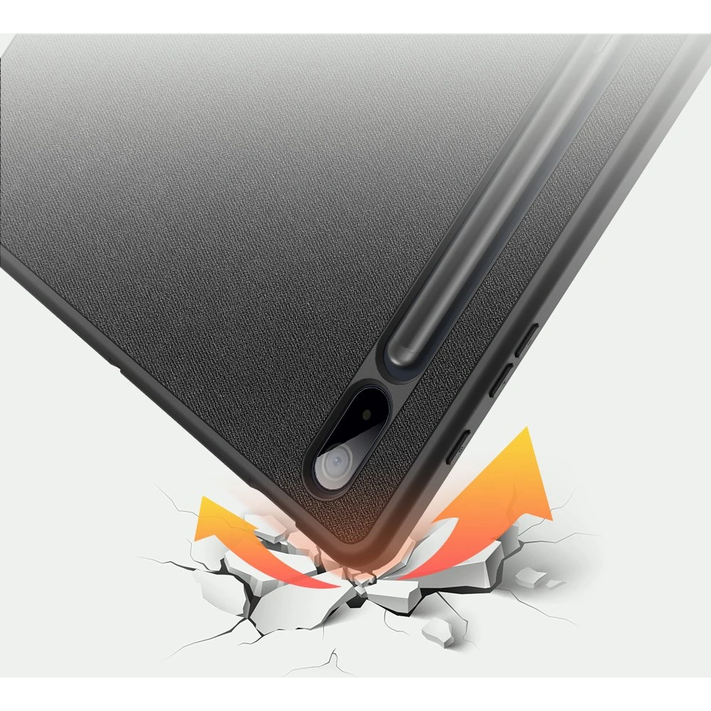 Wholesale Dux Ducis Domo Samsung Galaxy Tab S8+ Plus/Tab S7+ Plus/Tab S7 FE black - DDS650 - {ean13} - Hurt