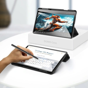 Hurtownia GSM - Dux Ducis Domo tok Samsung Galaxy Tab S8+ Plus/Tab S7+ Plus/Tab S7 FE fekete - DDS650 - {ean13} - Hurt