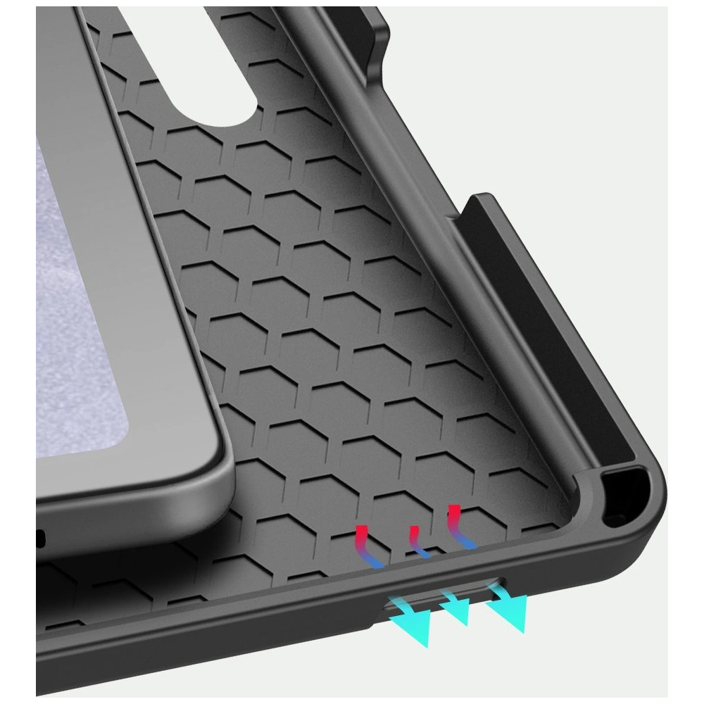 Hurtownia GSM - Etui Dux Ducis Domo Samsung Galaxy Tab S8+ Plus/Tab S7+ Plus/Tab S7 FE černé - DDS650 - {ean13} - Hurt