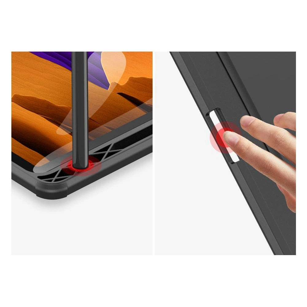 Wholesale Dux Ducis Toby Samsung Galaxy Tab S8/Tab S7 stylus holder black - DDS651 - {ean13} - Hurt