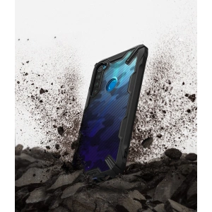 Etui Ringke Fusion-X Design Redmi Note 8 Camo (Moro) Black