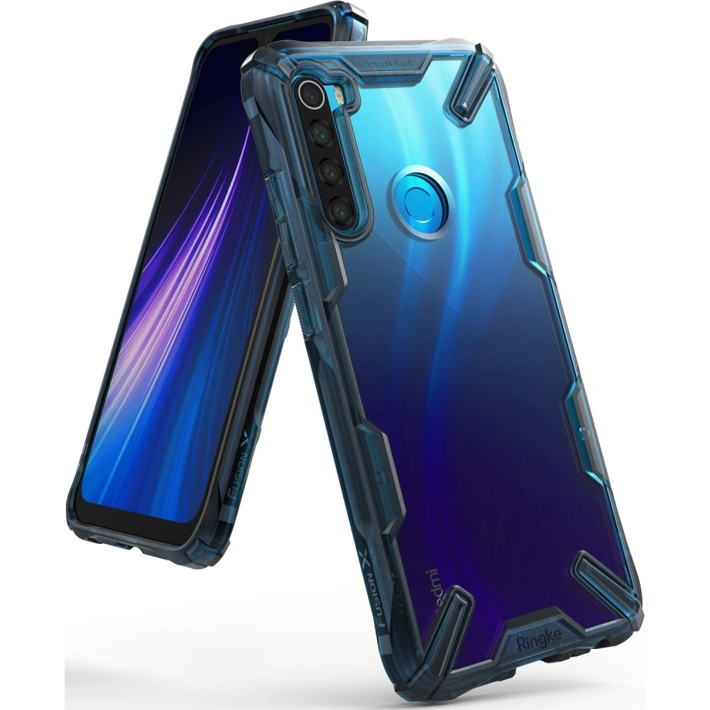 Hurtownia GSM - Etui Ringke Fusion-X Redmi Note 8 Space Blue - RGK1047BLU - {ean13} - Hurt