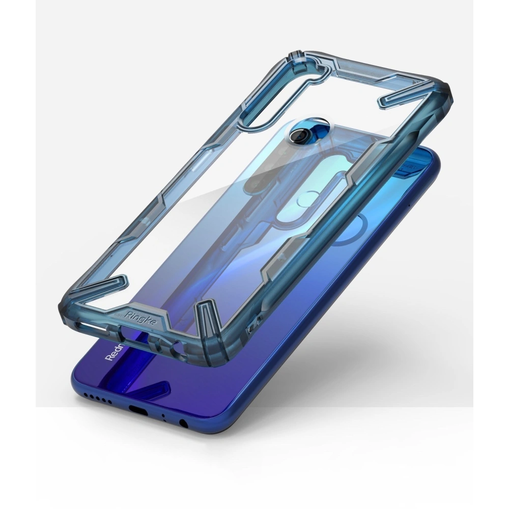 Hurtownia GSM - Etui Ringke Fusion-X Redmi Note 8 Space Blue - RGK1047BLU - {ean13} - Hurt