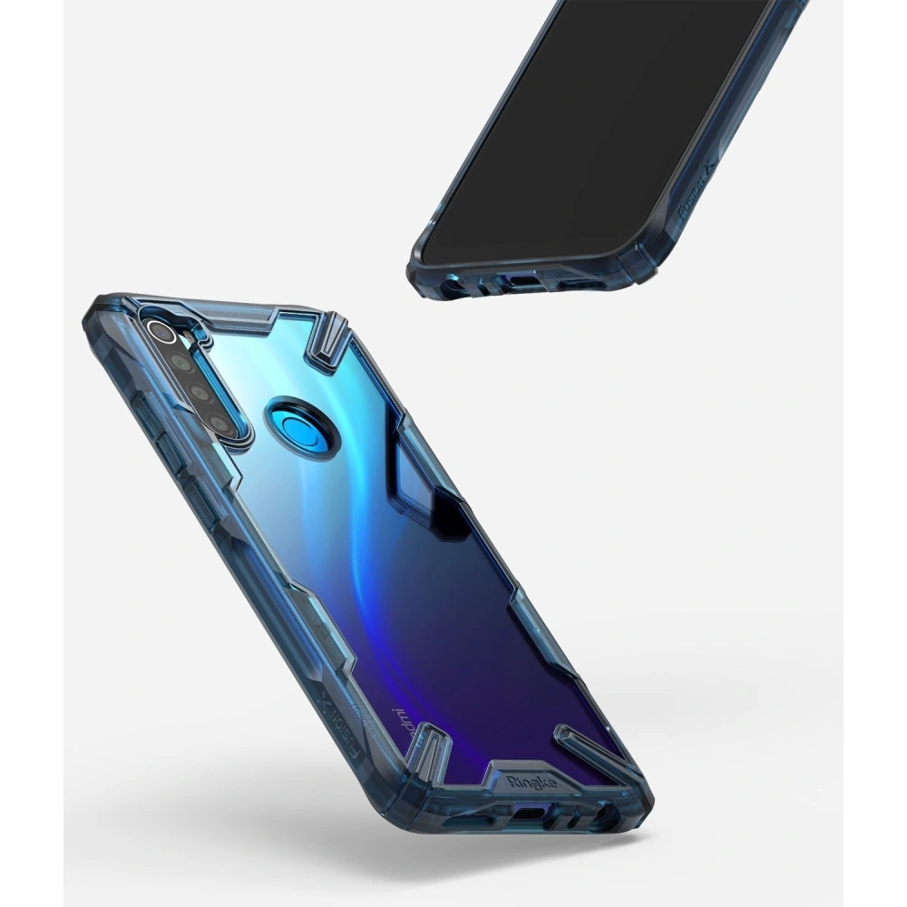 Hurtownia GSM - Etui Ringke Fusion-X Redmi Note 8 Space Blue - RGK1047BLU - {ean13} - Hurt