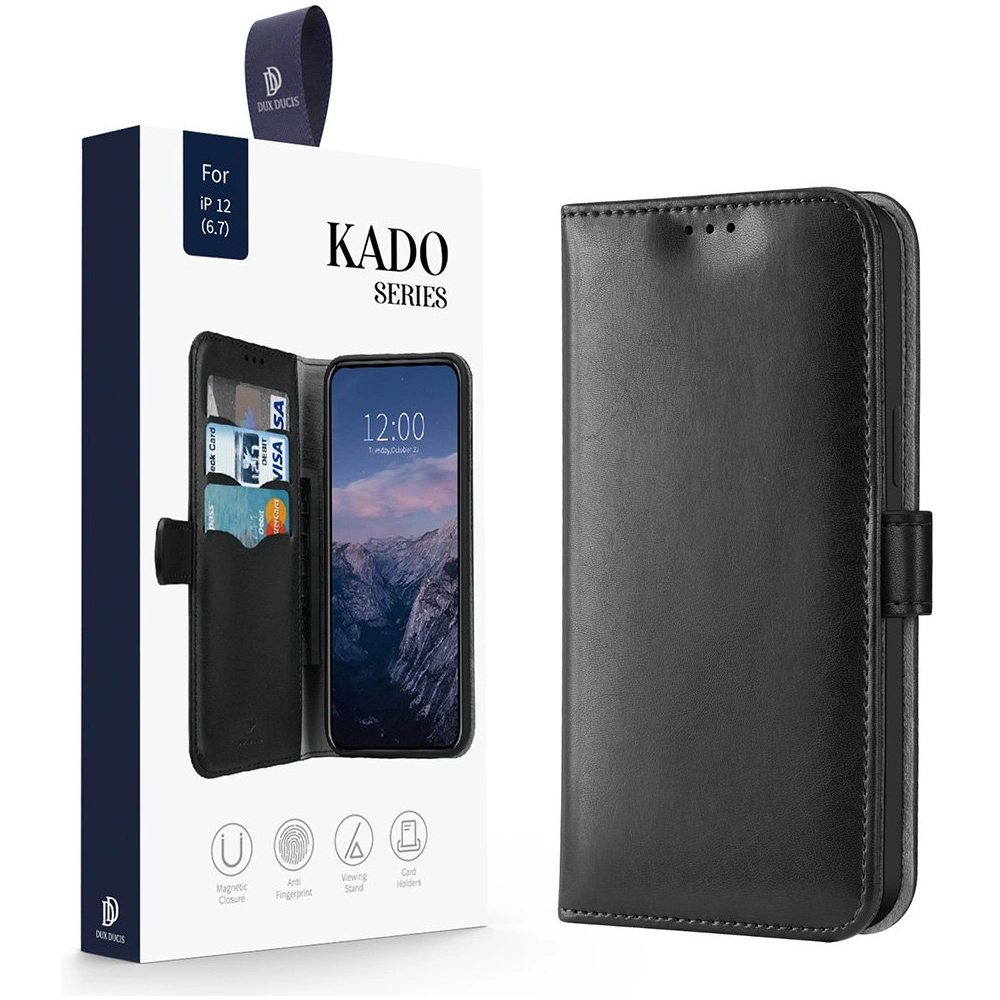 Hurtownia GSM - Dux Ducis Kado tok Apple iPhone 12 Pro Max fekete - DDS668 - {ean13} - Hurt