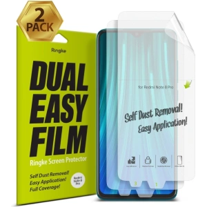 Folia hydrożelowa Ringke Dual Easy Full Cover Redmi Note 8 Pro Case Friendly