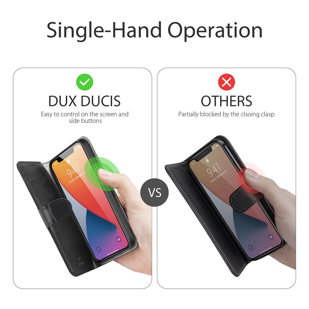 Hurtownia GSM - Dux Ducis Kado tok Apple iPhone 12 Pro Max fekete - DDS668 - {ean13} - Hurt