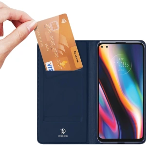 Etui Dux Ducis Skin Pro Motorola Moto G 5G Plus niebieski