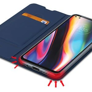 Hurtownia GSM - Dux Ducis Skin Pro Motorola Moto G 5G Plus kék tok - DDS671 - {ean13} - Hurt