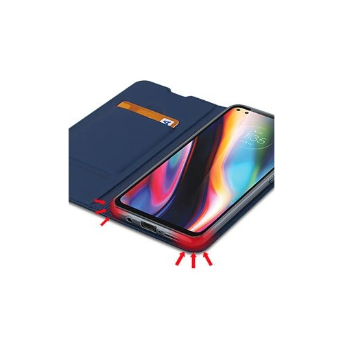 Etui Dux Ducis Skin Pro Motorola Moto G 5G Plus niebieski