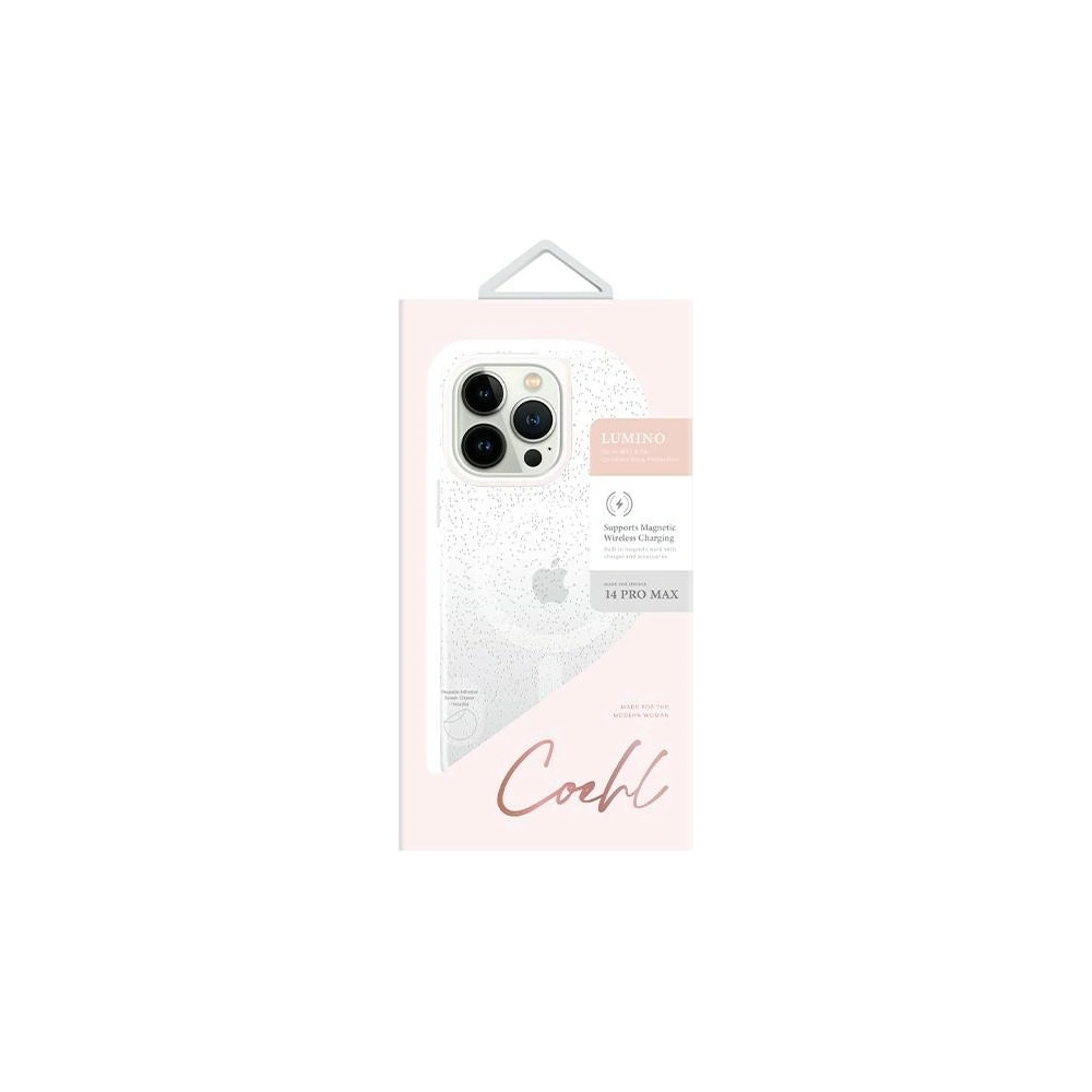 Hurtownia GSM - Etui UNIQ Coehl Lumino Apple iPhone 14 Pro Max srebrny/sparkling silver - UNIQ801 - {ean13} - Hurt