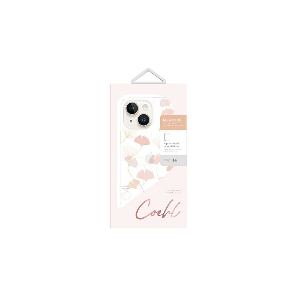 Hurtownia GSM - Etui UNIQ Coehl Meadow Apple iPhone 14 różowy/spring pink - UNIQ805 - {ean13} - Hurt