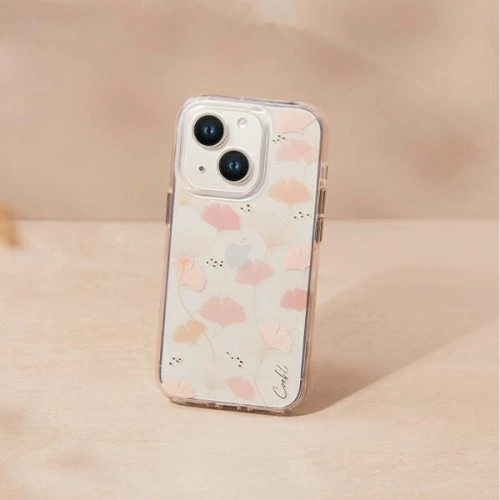 Etui UNIQ Coehl Meadow Apple iPhone 14 różowy/spring pink