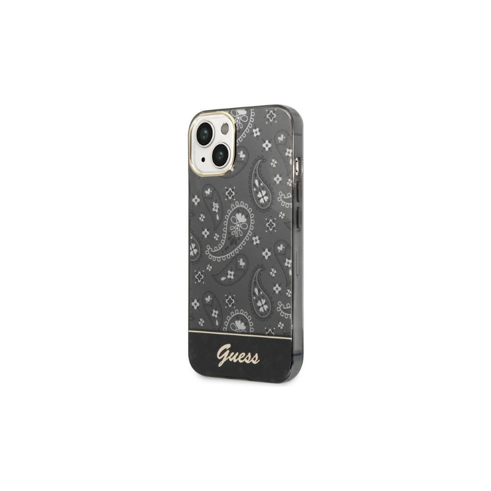 Hurtownia GSM - Etui Guess GUHCP14SHGBNHK Apple iPhone 14 černý/black hardcase Bandana Paisley - GUHCP14SHGBNHK - {ean13} - Hurt