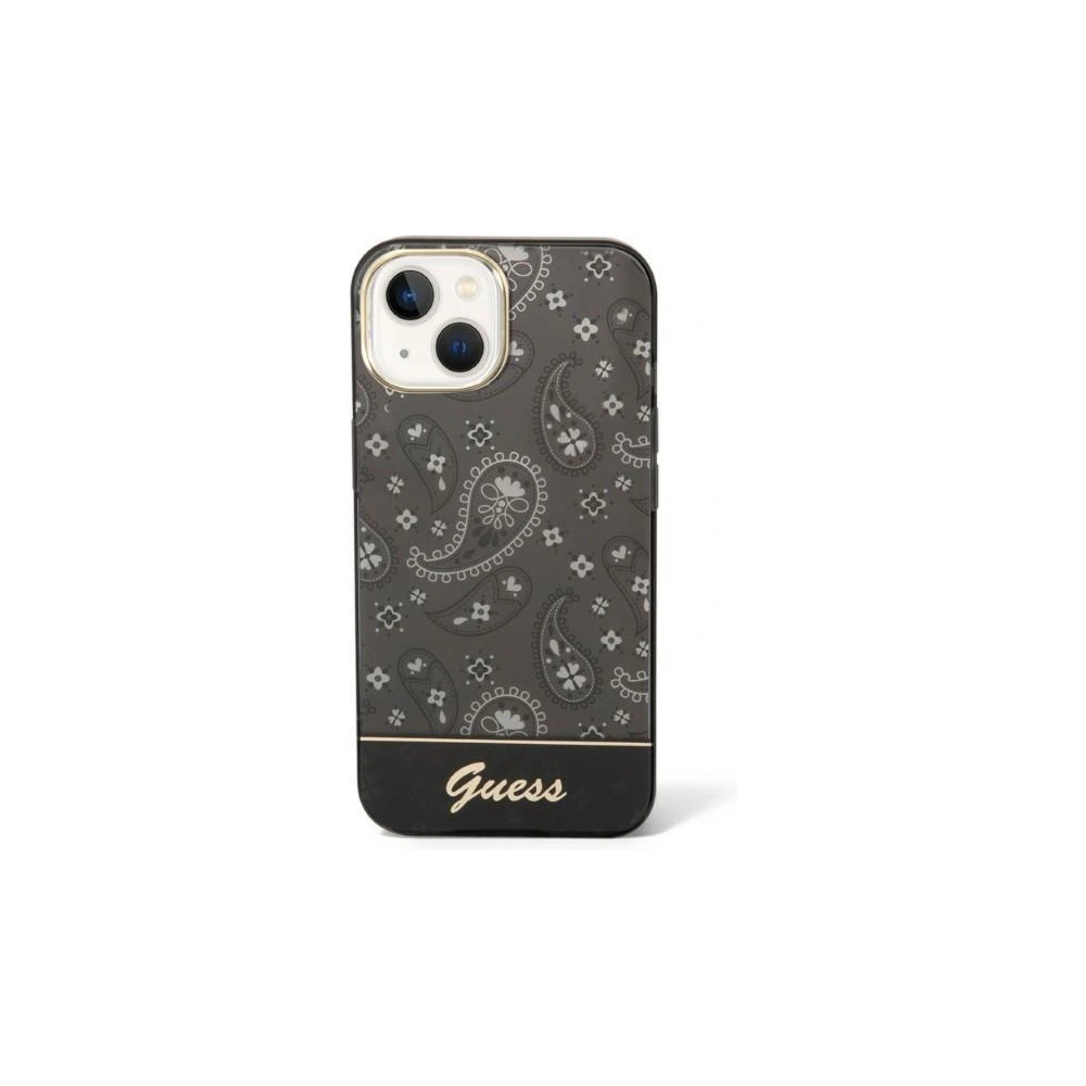 Hurtownia GSM - Etui Guess GUHCP14SHGBNHK Apple iPhone 14 černý/black hardcase Bandana Paisley - GUHCP14SHGBNHK - {ean13} - Hurt