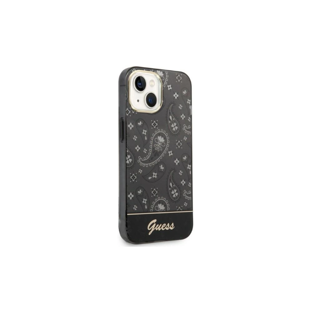 Hurtownia GSM - Etui Guess GUHCP14SHGBNHK Apple iPhone 14 černý/black hardcase Bandana Paisley - GUHCP14SHGBNHK - {ean13} - Hurt