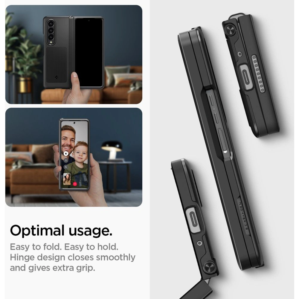 Hurtownia GSM - Etui Spigen Neo Hybrid S Samsung Galaxy Z Fold 4 Fekete - SPN2540 - {ean13} - Hurt
