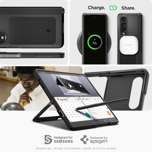Etui Spigen Neo Hybrid S Samsung Galaxy Z Fold 4 Black