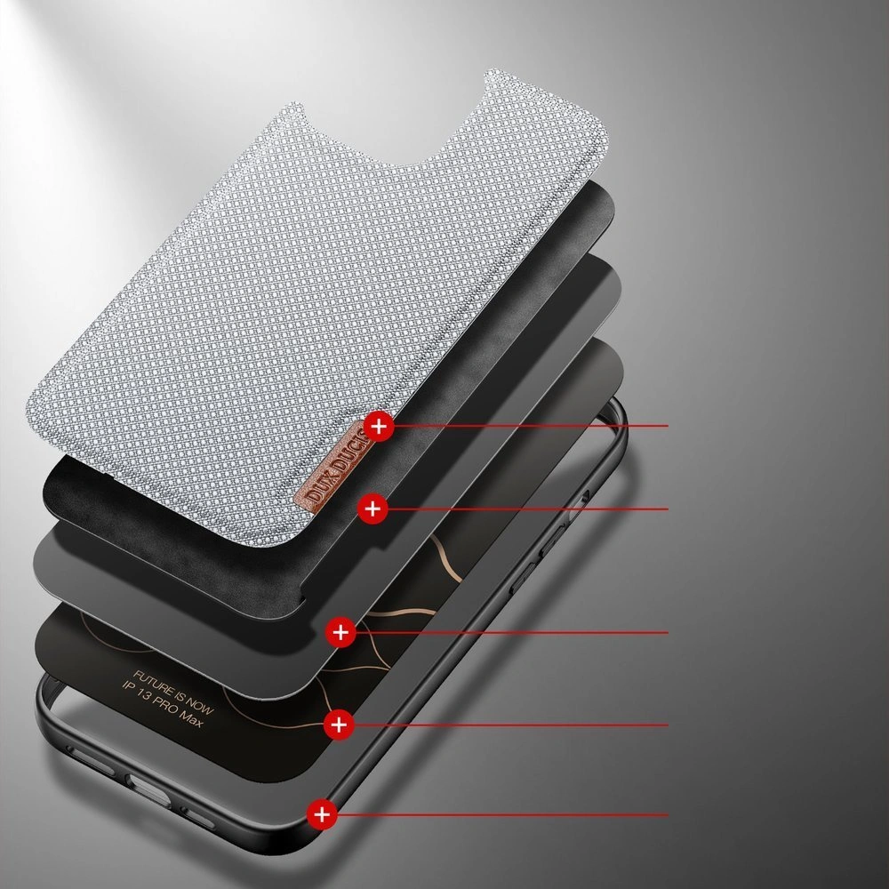 Hurtownia GSM - Etui Dux Ducis Fino Apple iPhone 13 Pro Max šedé - DDS680 - {ean13} - Hurt