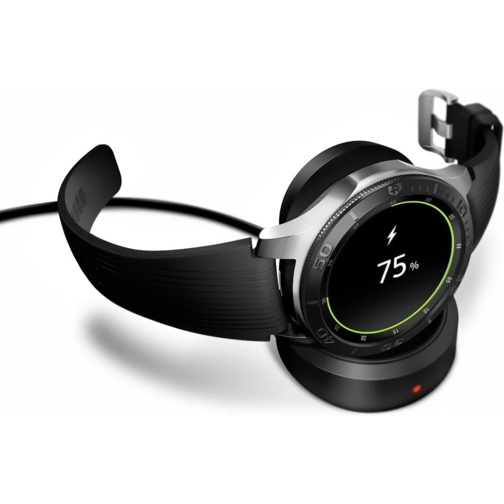 Hurtownia GSM - Nakládka na tachymetr Ringke Samsung Galaxy Gear S3/Watch 46mm černá nerezová ocel GW-46-18 - RGK1052SBLK - {ean13} - Hurt