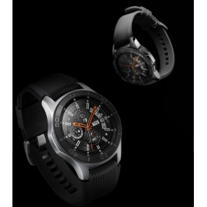 Nakładka na tachymetr Ringke Samsung Galaxy Gear S3/Watch 46mm stal nierdzewna czarna GW-46-18