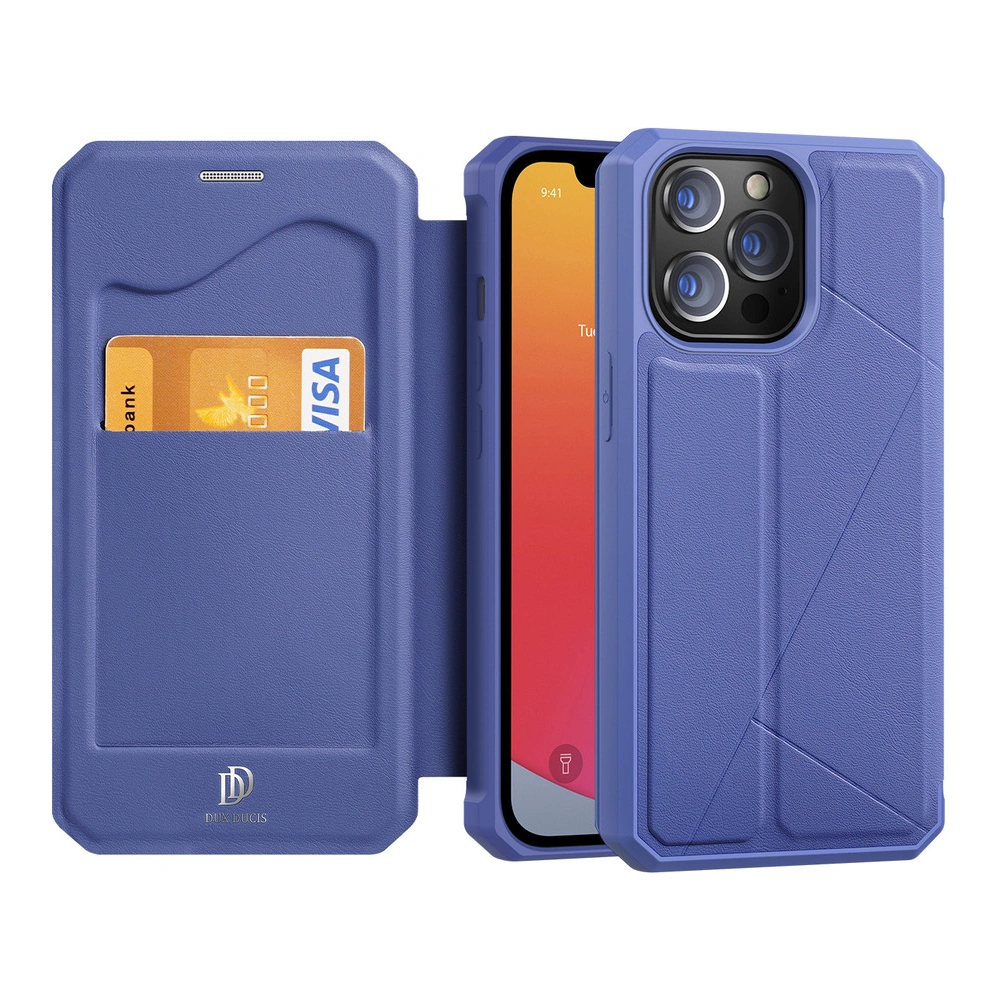 Hurtownia GSM - Etui Dux Ducis Skin X Apple iPhone 13 Pro Max modrý - DDS691 - {ean13} - Hurt