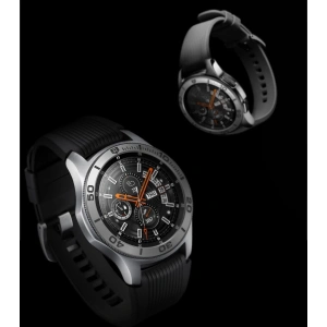 Nakładka na tachymetr Ringke Samsung Galaxy Gear S3/Watch 46mm stal nierdzewna srebrna GW-46-16