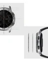 Wholesale Ringke Bezel Ring Samsung Galaxy Gear S3/Watch 46mm Stainless Steel Silver GW-46-16 - RGK1051SSLV - {ean13} - Hurt
