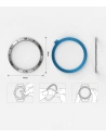 Wholesale Ringke Bezel Ring Samsung Galaxy Gear S3/Watch 46mm Stainless Steel Silver GW-46-16 - RGK1051SSLV - {ean13} - Hurt