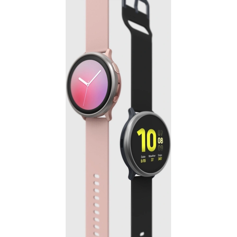Wholesale Ringke Bezel Styling Samsung Galaxy Watch Active 2 44mm Stainless Silver GWA2-44-09 - RGK1055SSLV - {ean13} - Hurt