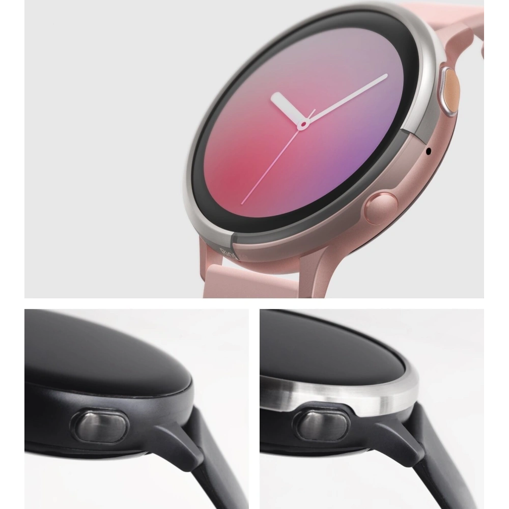 Hurtownia GSM - Nakładka Ringke Bezel Styling Samsung Galaxy Watch Active 2 44mm stal nierdzewna srebrny GWA2-44-09 - RGK1055SSLV - {ean13} - Hurt